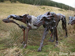 Hunting Dogs 1Assorted Scrap Metal